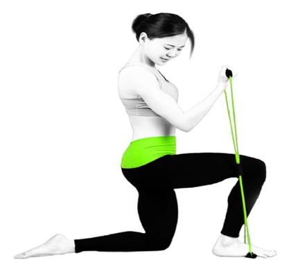 Imagem de Elástico Extensor Crosstube Tensão Multifuncional Ombro Bíceps Tríceps Glúteos Mbfit