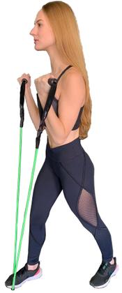 Imagem de Elástico Extensor exercício funcional 8mm Médio Kaemy-K187