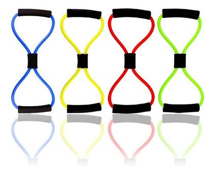 Imagem de Elástico Extensor Formato Em Oito Tensão Multifuncional Casa