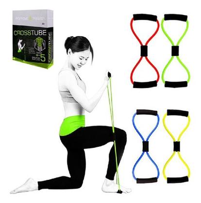 Imagem de Elástico Extensor Formato Em Oito Tensão Multifuncional Casa