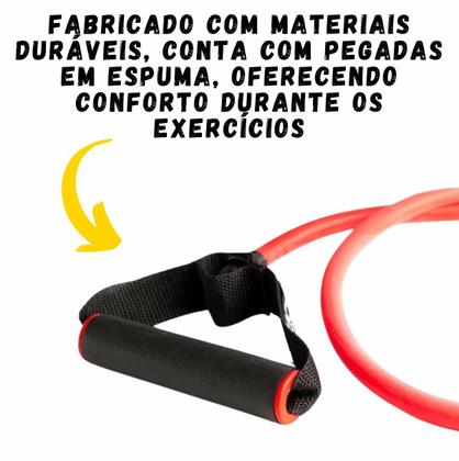 Imagem de Elástico Extensor Funcional Intensidade Forte Exercícios