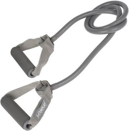 Imagem de Elástico Extensor Musculação Fitness Academia Extra Forte Liveup C/Pegada