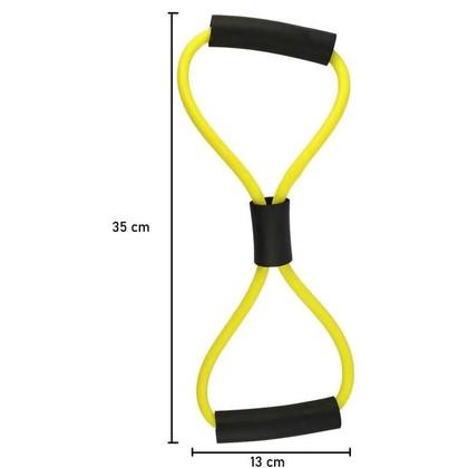 Imagem de Elástico extensor versátil para exercícios fitness academia fisioterapia