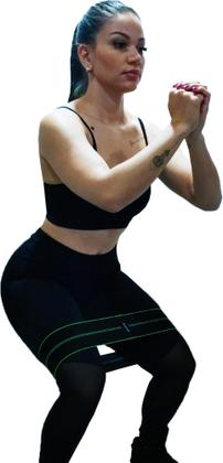 Imagem de Elástico Mini Band 8cm Médio Com 02 Unidades Kaemy-K196