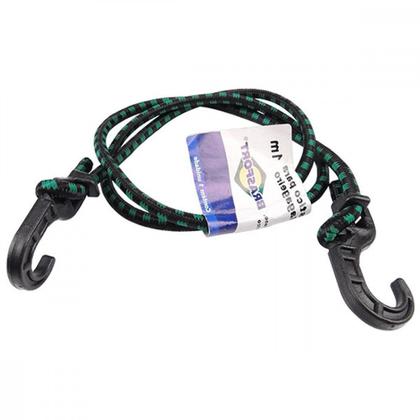 Imagem de Elastico Para Bagageiro Brasfort 1,0M Gancho Plastico - 7617 ./ Kit Com 10 Peças