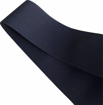 Imagem de Elastico Preto Reforçado Largo 10cm Com 10 Metros de Comprimento 