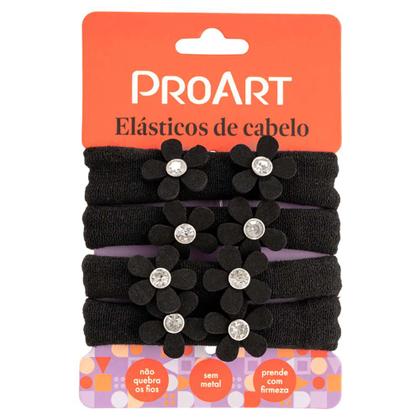 Imagem de Elásticos de Cabelo Proart Flor