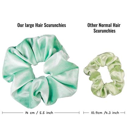 Imagem de Elásticos de cabelo Whaline Pastel Velvet Elastic Scrunchy x6