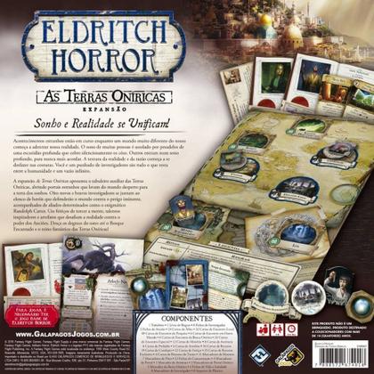 Eldritch Horror - Terras Oníricas (Expansão) - Galápagos - Livros
