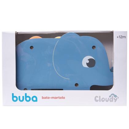 Imagem de Elefantinho Brinquedo Bate Martelo Método Montessori Sensorial Educativo Infantil Buba