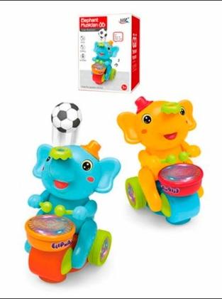 Imagem de Elefantinho Equilibra Bola e Toca Música com Luzes LED - Infantil