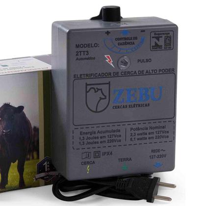 Imagem de Eletrificador de Cerca Rural Zebu 2tt3 2500m 1,30 J Automático Bivolt