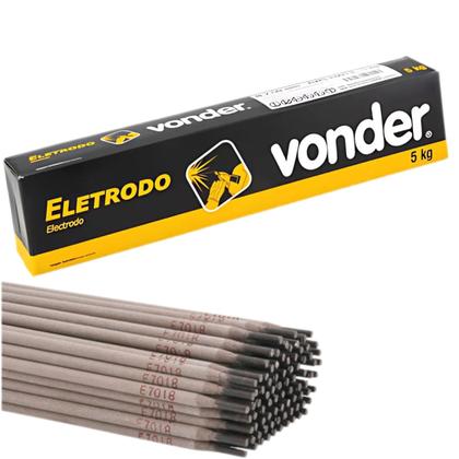 Imagem de Eletrodo 6013 Vonder 3.25mm Caixa Com 5Kg Para Serralheiro 