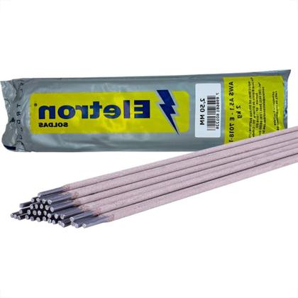 Imagem de Eletrodo Eletron E-7018-1 - 2,5Mm - Pacote Com 2 Kilos - Preco Por Kilo - Kit C/2 Quilos