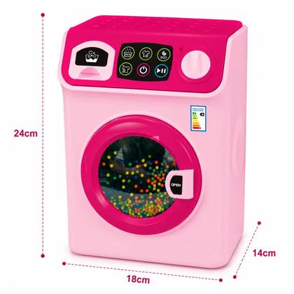 Imagem de Eletrodoméstico Brinquedo Casinha Máquina Lavar Roupas Som