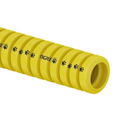 Imagem de Eletroduto Corrugado Tigre Amarelo1/2" 50m