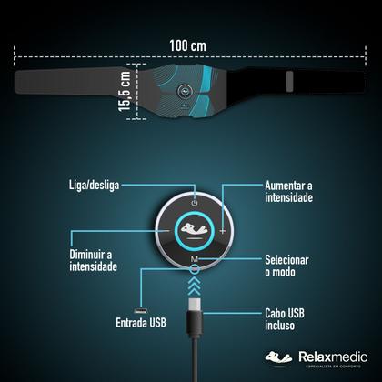 Imagem de Eletroestimulador Muscular Abdômen Power Relax