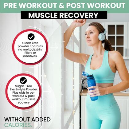 Imagem de Eletrólito em pó, vitamina 275g, ceto, sem açúcar