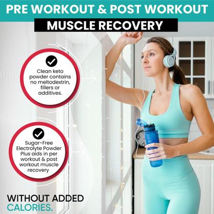 Imagem de Eletrólito em pó, vitamina C, chá preto, ginseng, ceto