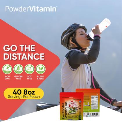 Imagem de Eletrólito em pó, vitamina e morango, pepino, 20 porções