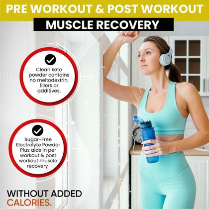 Imagem de Eletrólito em pó, vitamina Keto, chá preto sem açúcar