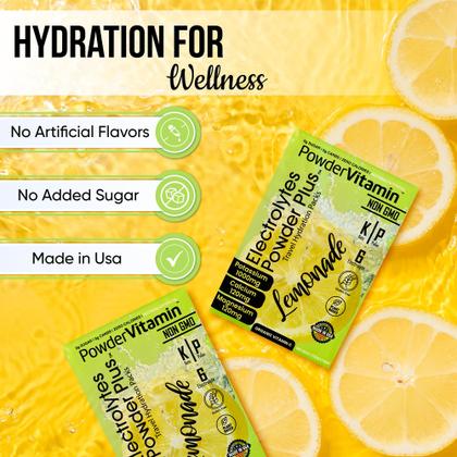 Imagem de Eletrólito em pó, vitamina Keto, limonada, 30 pacotes