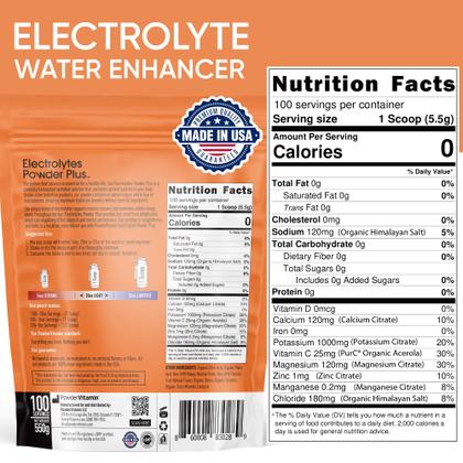 Imagem de Eletrólito em pó, vitamina Keto, morango, pepino