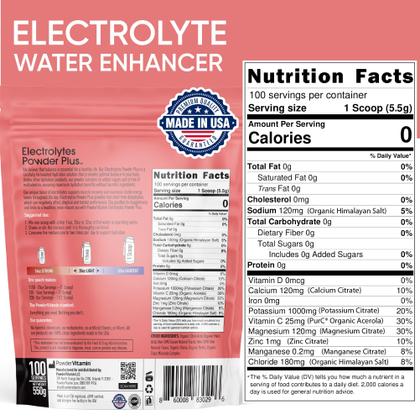 Imagem de Eletrólito em pó, vitaminas, eletrólitos, goiaba, kiwi, 530g