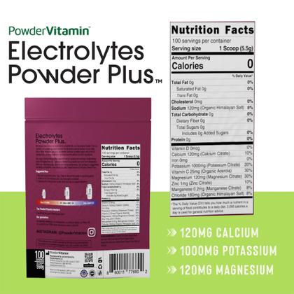 Imagem de Eletrólito em pó, vitaminas, eletrólitos, uva, 550 g