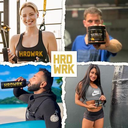 Imagem de Eletrólitos em pó HRDWRK com magnésio, potássio 100 Serv