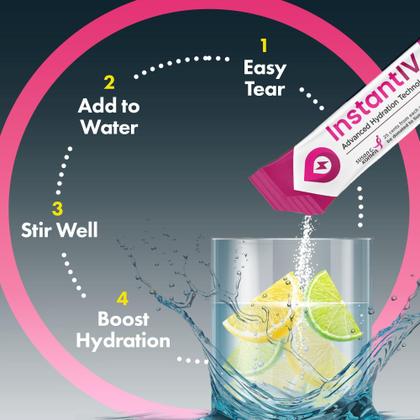 Imagem de Eletrólitos em pó instantâneo IV 3X Eletrólitos com vitamina C