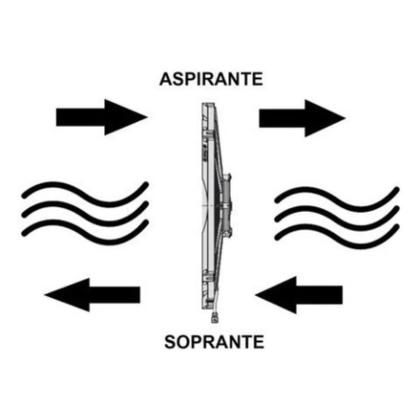 Imagem de Eletroventilador Spal Universal VA18-AP51/C-41S 16" Soprante 12v