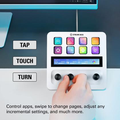 Elgato Stream Deck White - Controlador para Criadores de Conteúdo