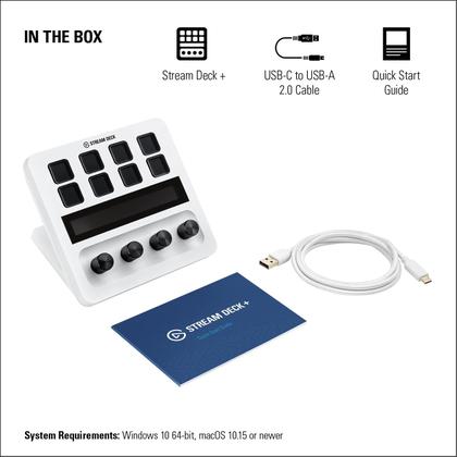 Elgato Stream Deck White - Controlador para Criadores de Conteúdo