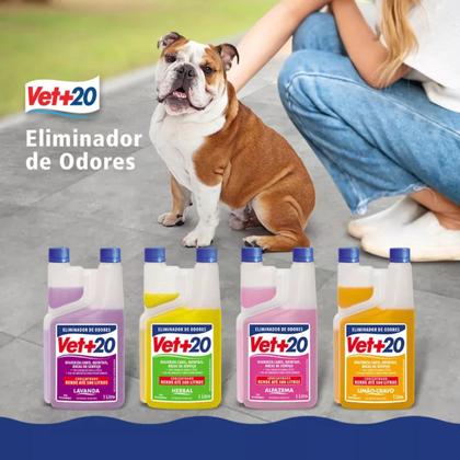 Imagem de Eliminador de Odores Vet+20 Concentrado 1 Litro Alfazema
