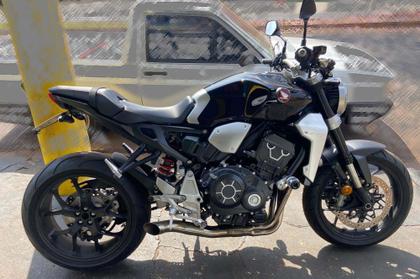Imagem de Eliminador Rabeta Suporte Placa FIXO Honda Cb 1000r Neo Sports Cafe 2019 em diante p/Setas Originais