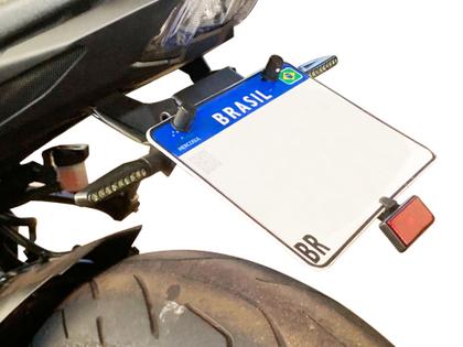 Imagem de Eliminador Rabeta Suporte Placa FIXO Yamaha MT-09 MT09 2019 2020 2021 2022 2023