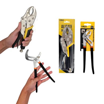 Imagem de ELITE - Kit Alicate de Pressão e Alicate Bomba D'água