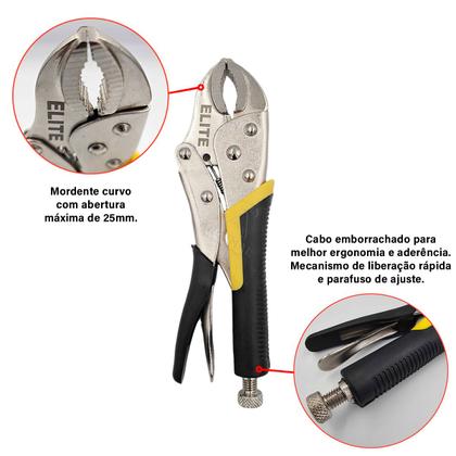 Imagem de ELITE - Kit Alicate de Pressão e Alicate Bomba D'água