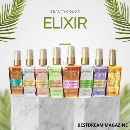 Imagem de Elixir Beauty Color Óleos Exóticos E Argan Nutritivo Capilar Supreme Proteção Térmica 40ml