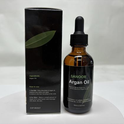 Imagem de Elixir de óleo de argão SANOOR Moroccan Mirage 60 ml com manteiga de cabelo