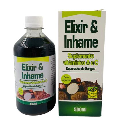 Imagem de Elixir & Inhame 500ml Suplemento Natural Vitaminas A C