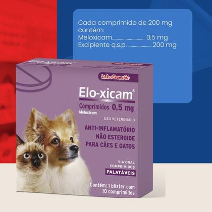 Imagem de Elo-xicam 0,5mg comprimidos
