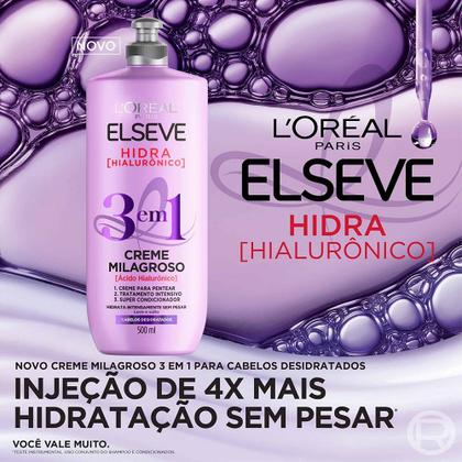 Imagem de Elseve Creme Milagroso 3 em 1 Hidra Hialurônico