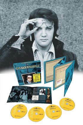 Imagem de Elvis back in nashville 4 cd box set sony music (lacrado)