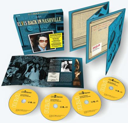 Imagem de Elvis back in nashville 4 cd box set sony music (lacrado)