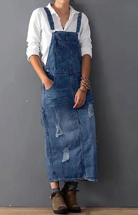 Imagem de Em geral, roupas femininas, jeans envelhecidos, azul, GG