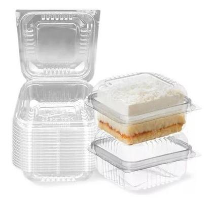 Imagem de Embalagem Mini Doce Quadrado Tampa Articulada 175ml 300 Und