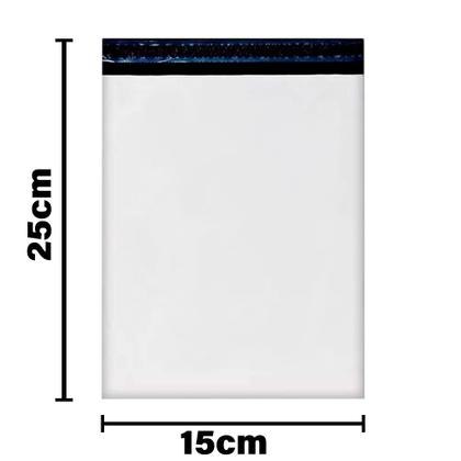Imagem de Embalagem PP Saco Plástico Envelope Segurança 15x25 100 Uni