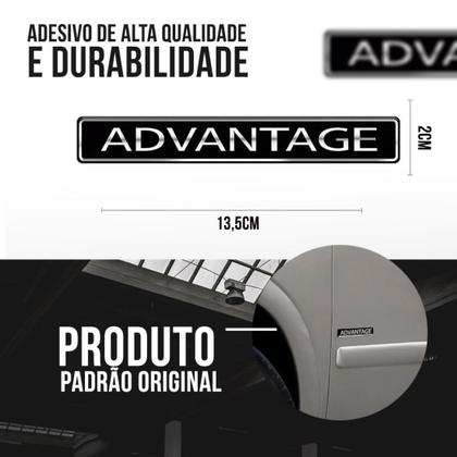 Imagem de Emblema Adesivo Resinado Chevrolet Advantage